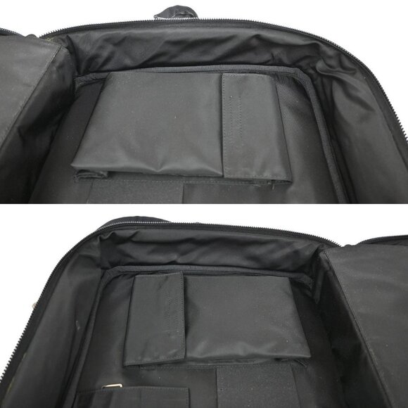 PRADA Logo Tessuto 2Way Business Shoulder Hnad Bag Nylon Leather Black 83KA991 - Picture 12 of 16